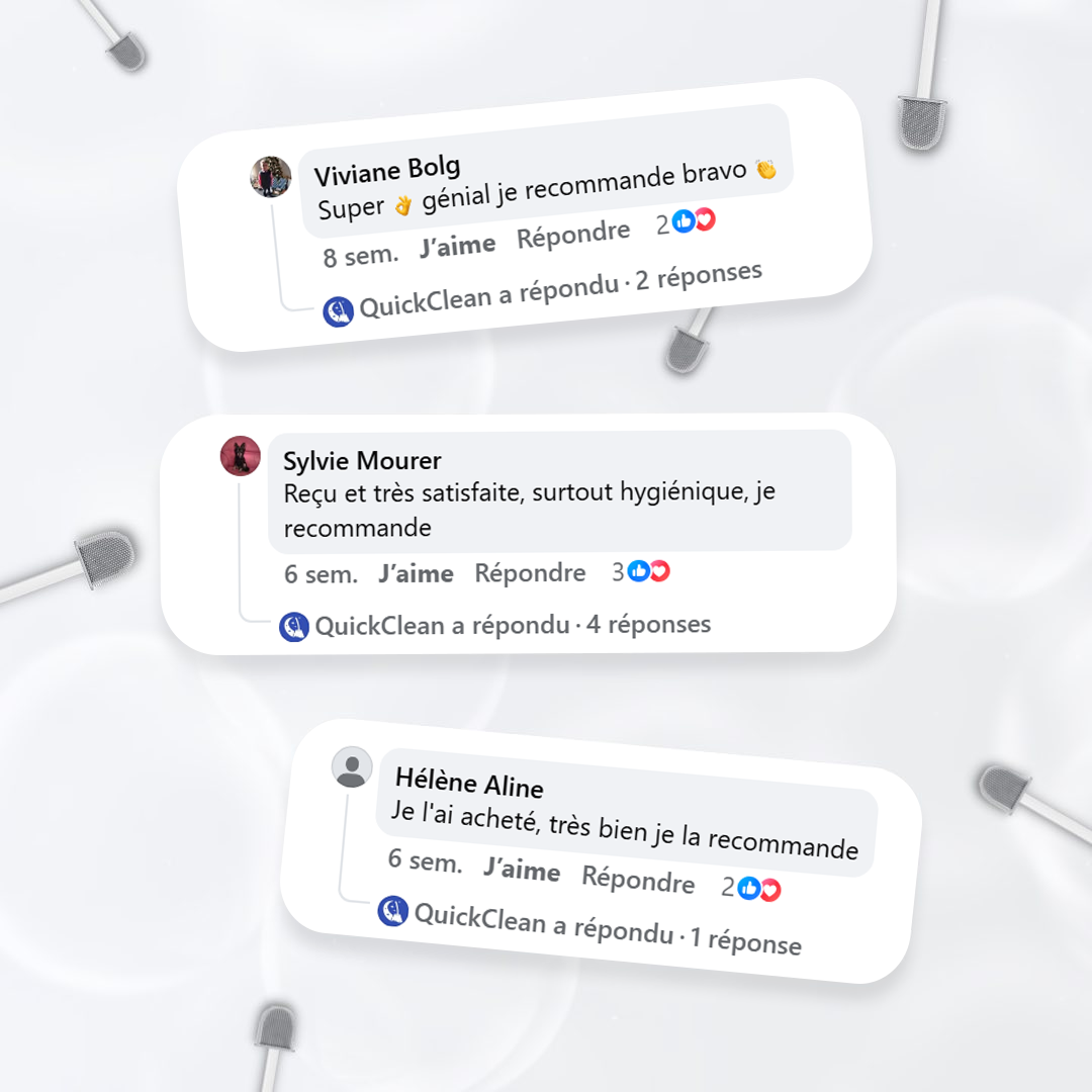 Brosse de Toilette Performante et Hygiénique en Silicone