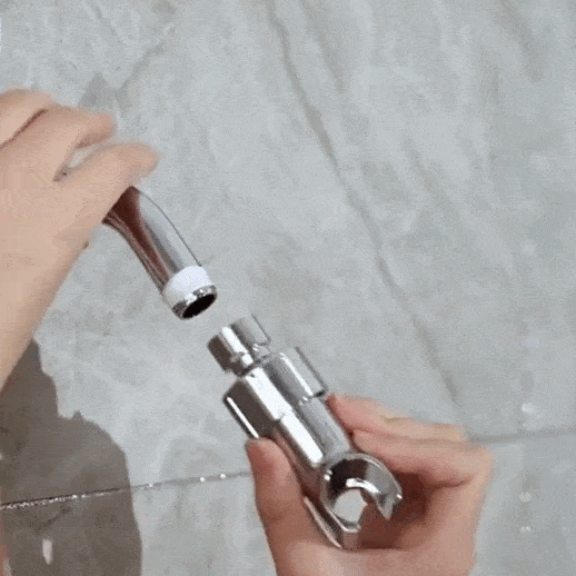 Tuyau Flexible (1,5 mètres) et Support en Acier Inoxydable